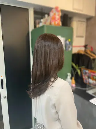 ロング カラー ARARE HAIR みゆきのヘアスタイル