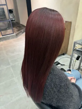 セミロング TRIERA 増川のヘアスタイル