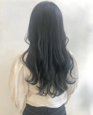 ロング カラー nakahara madokaのヘアスタイル