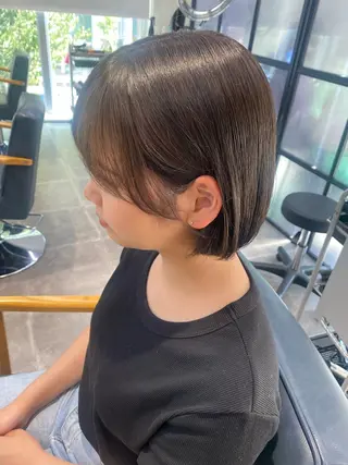 ショート カラー 韓国×髪質改善カラー 💎hinaのヘアスタイル