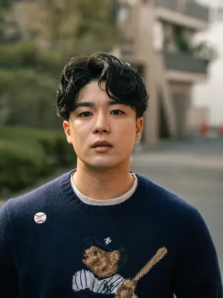 パーマ メンズ メンズ🔥 颯太のヘアスタイル