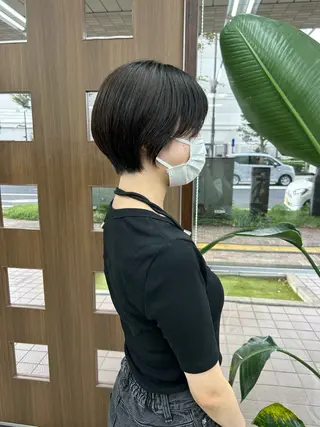 ショート ダブルカラー/韓国 ヘア/さわのあかねのヘアスタイル