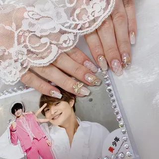 ネイル La neige* yuki 🥯🍑のネイルデザイン