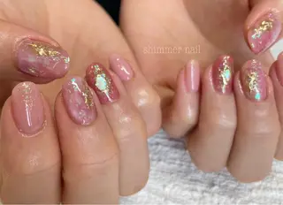ネイル Shimmer Nail所属・Shimmer Nail⋆*✩のネイルデザイン