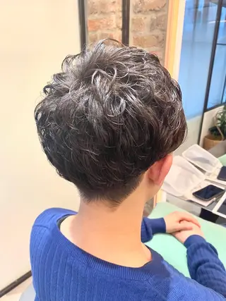 パーマ メンズ 🌈🌸あおき みちる🌟💗のヘアスタイル