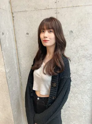 ロング カラー 誰よりも丁寧なカット 🍀小林輝のヘアスタイル