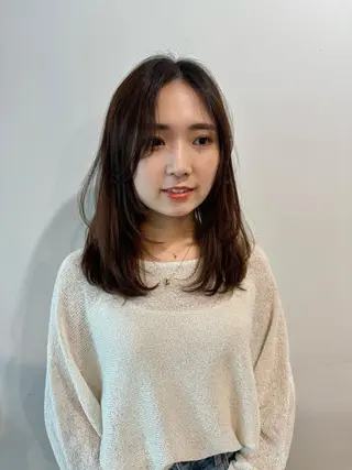 ミディアム レイヤー/大人ボブ 渡邉【日吉美容室】のヘアスタイル