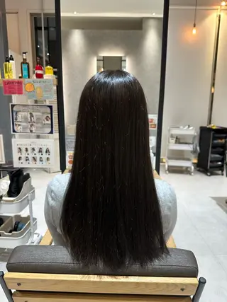 ロング カラー 🍜のばた 🍜のヘアスタイル