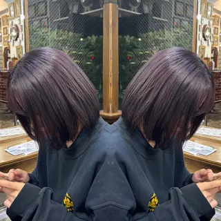 ショート カラー ☻モエカ/ハイトーン アレンジ☻のヘアスタイル