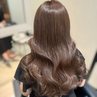 ロング カラー kana ブリーチなしカラー✨のヘアスタイル