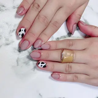 ロング カラー ネイル Q Free nailsのネイルデザイン
