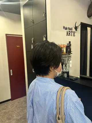 ショート 友滝 真菜美のヘアスタイル