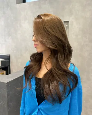 ロング 大人レイヤー/艶美髪 🇺🇸TOMONAのヘアスタイル