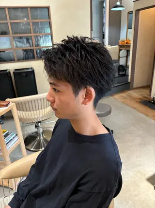 ショート メンズ 鹿児島 TSUBASAのヘアスタイル