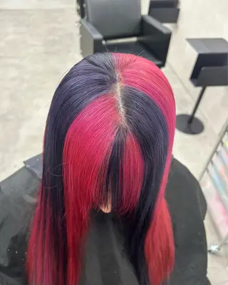 ロング 🐈⬛ブリーチ カラー特化🐈⬛彩のヘアスタイル