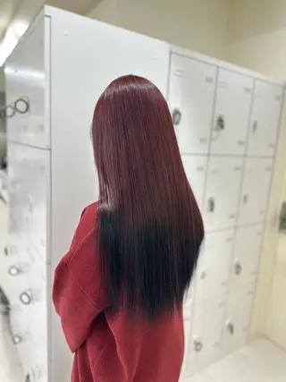 ロング ️🫧 AINE 🫧ハイトーンカラーのヘアスタイル