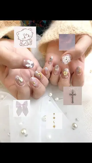 ネイル Nailsalon mui.所属・中家 亜紗子のネイルデザイン