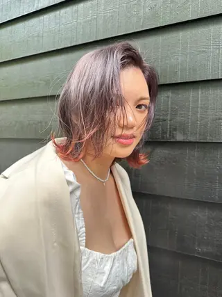 カラー 大川 桃里のヘアスタイル