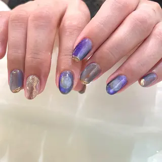 ネイル 新井 ひなののネイルデザイン