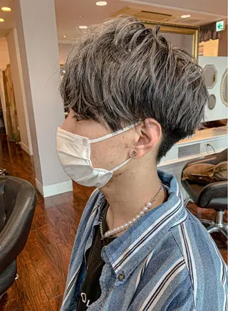 ショート ハルキ/ 髪質改善のヘアスタイル