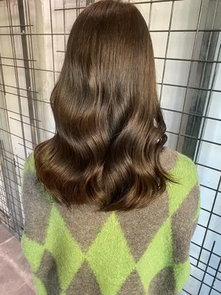 カラー AYANE 韓国ヘア /レイヤーカットのヘアスタイル