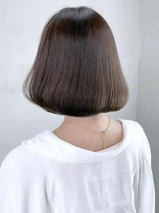 ミディアム カラー ヘアアレンジ パーマ ITbyALBUM 八王子店のヘアスタイル