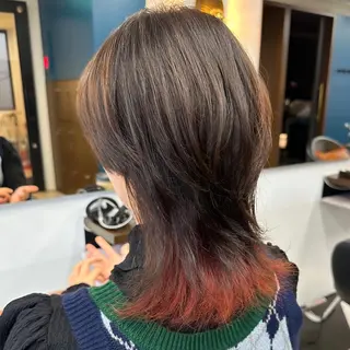 ショート カラー 守屋 寿哉のヘアスタイル