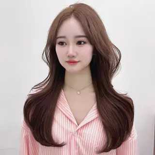 ロング カラー GO TODAY 原宿Verno店所属・韓国系支持率No.1 レイヤー特化/きょうのヘアスタイル