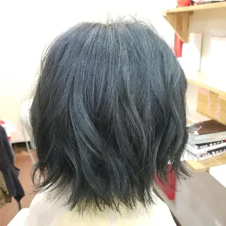 ショート カラー 植田 /エクステ /ブリーチ/髪質改善のヘアスタイル