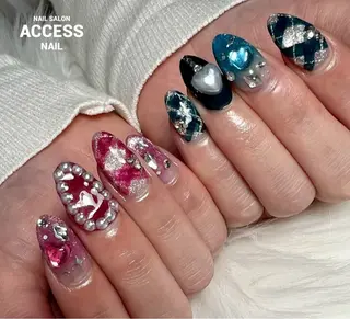 ネイル access nailのネイルデザイン