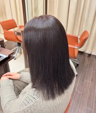 ミディアム カラー ⛄️カラーモデル /艶カラー/あい⛄️のヘアスタイル
