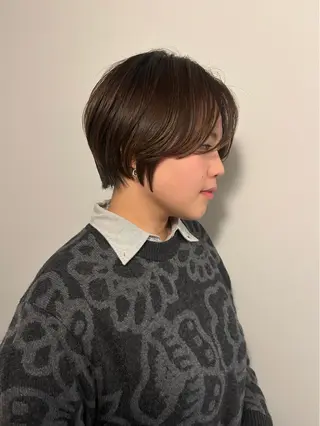 ショート 小野 明日香のヘアスタイル