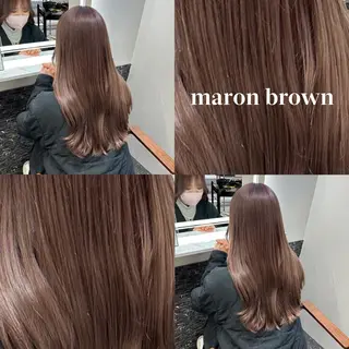 ロング 透明感カラー❄️要 半個室×マンツーマンのヘアスタイル