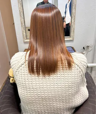 セミロング 斉藤 陸のヘアスタイル