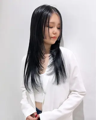 ロング L⭐︎s  kind所属・FEMMEAREA☆ Amiのヘアスタイル