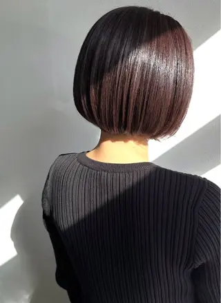 ショート 石崎 美帆のヘアスタイル