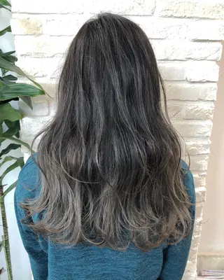 セミロング カラー ヘアアレンジ 遠藤 拓馬のヘアスタイル
