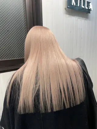 ロング カラー ヘアアレンジ 🫧透明感カラー/ ナルハ🫧のヘアスタイル