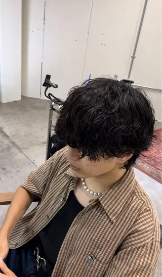 パーマ メンズ isi(イシ)所属・isi／門真／古川橋 EITOのヘアスタイル