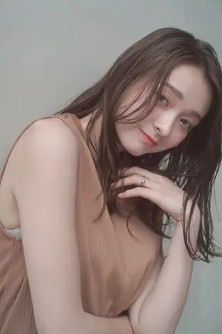 ロング カラー opus 店長大和 レイヤー/赤み消しのヘアスタイル