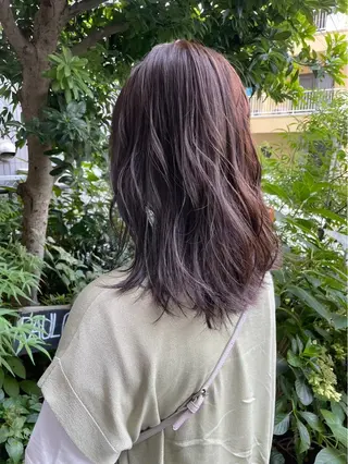 ロング カラー 松原妃七🐈‍⬛🎀 カットモデル募集のヘアスタイル