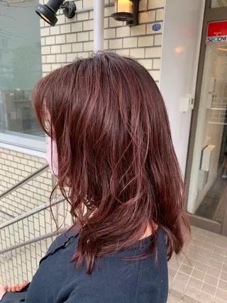 ロング カラー 小田切 栄司のヘアスタイル