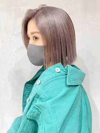 カラー ヘアアレンジ パーマ ITbyALBUM 八王子店のヘアスタイル