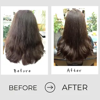 セミロング パーマ AONUMA HIROAKIのヘアスタイル