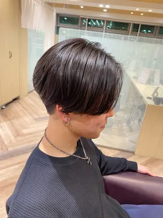 メンズ メンズ特化/フェザー /パーマ/伊勢元のヘアスタイル