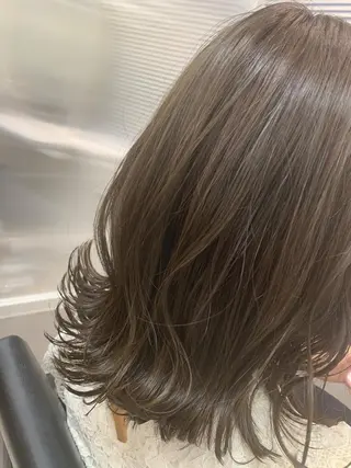 ミディアム 韓国風カット大人気☆ 鈴木星奈のヘアスタイル