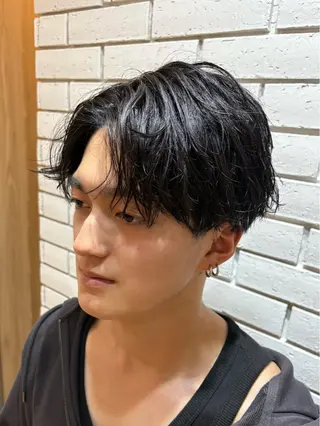メンズ メンズカット/センタ ーパート /マミヤのヘアスタイル