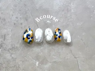 ネイル 💙0203 munimusanのネイルデザイン