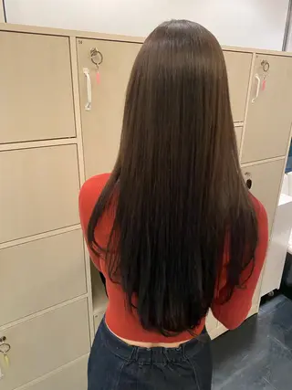 ロング air銀座所属・木村 詩渚のヘアスタイル