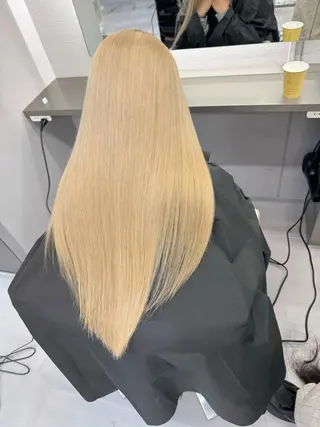 ロング カラー ハイトーン/名古屋 Hinakiのヘアスタイル